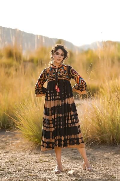 boho dress cotton